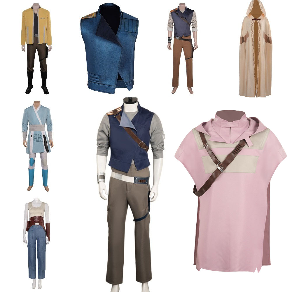 Leather Work Pants - Jedi: sobrevivente cal kestis cosplay traje
