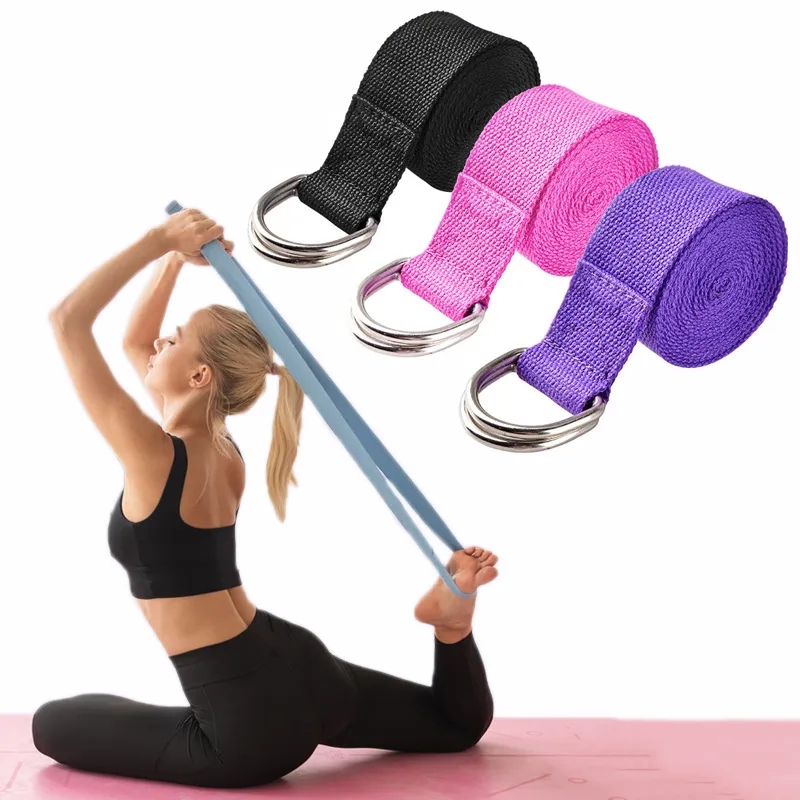 Belt Buckle Blank - 183*3.8cm cinta de yoga algodão exercício