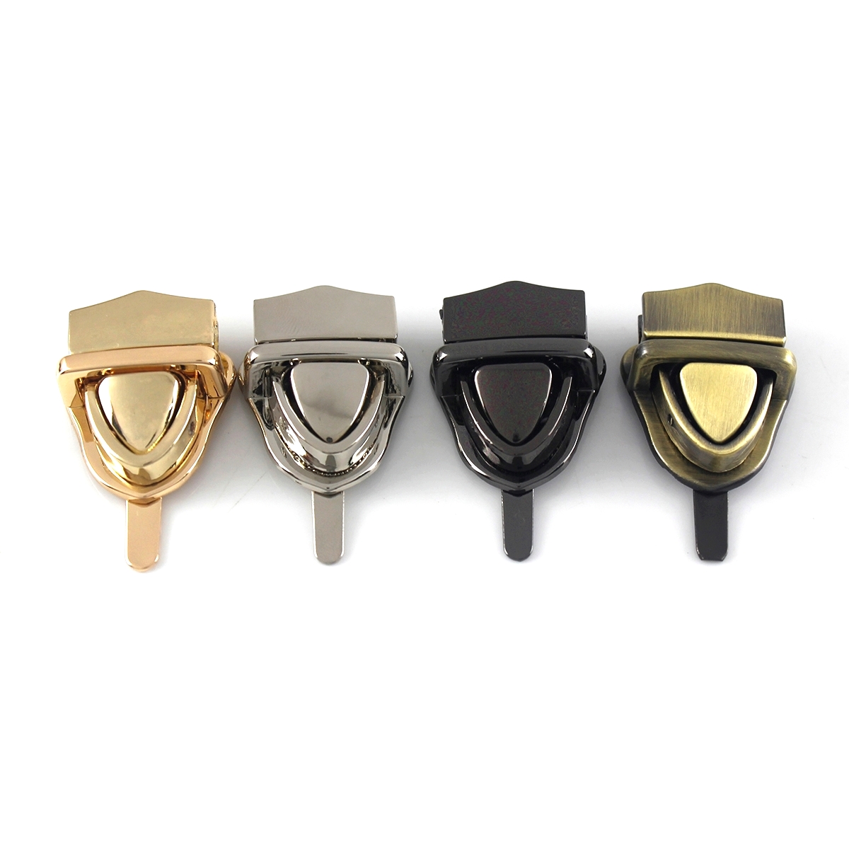 Leatherwork Hardware - 1 peça de metal língua bloqueio