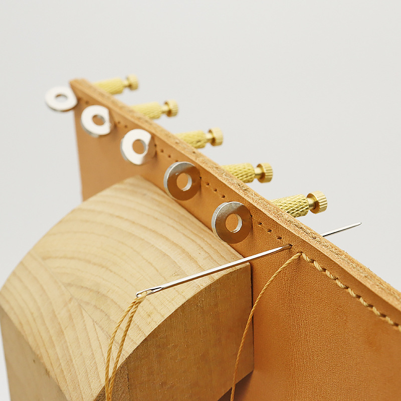Leatherwork Projects - Agulha de posicionamento de sutura, 5