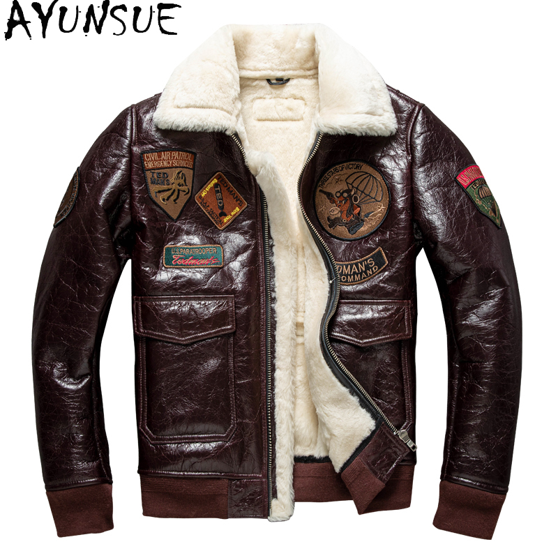 Leather Work Jacket - Ayunsue jaqueta de couro de inverno