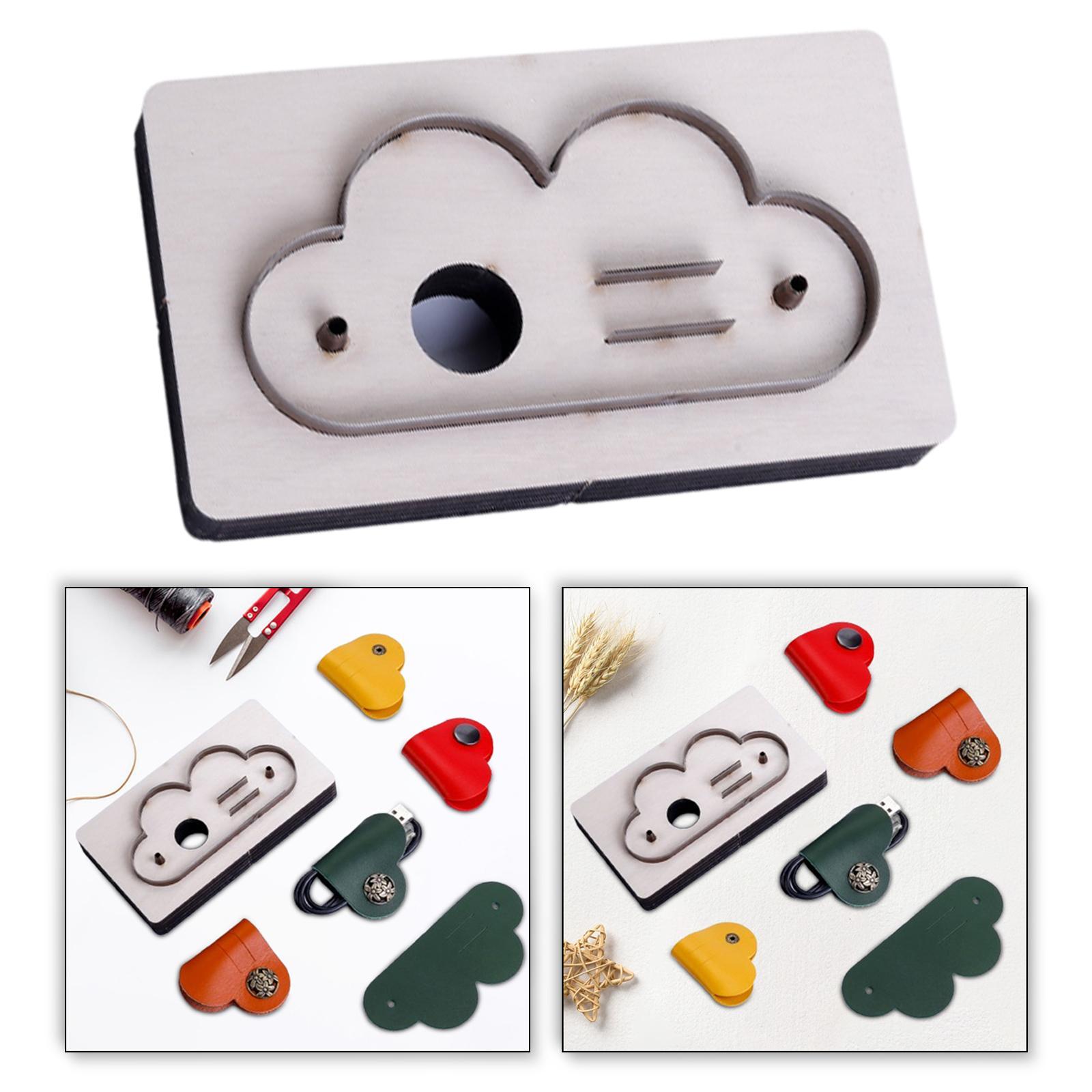 Leatherwork Jewelry - Molde de Corte em Madeira e