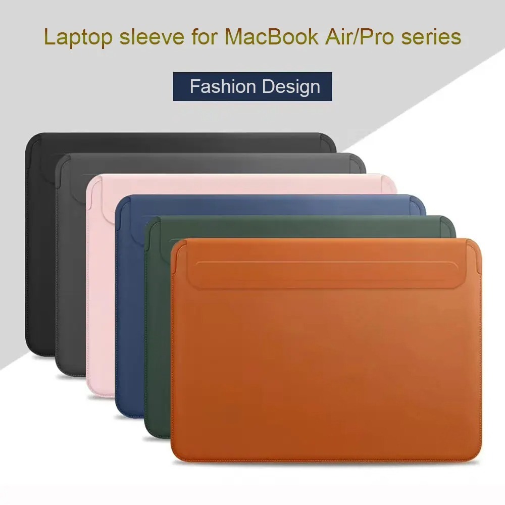 Leather Work Laptop Bag - Nova Capa para Laptop MacBook Air