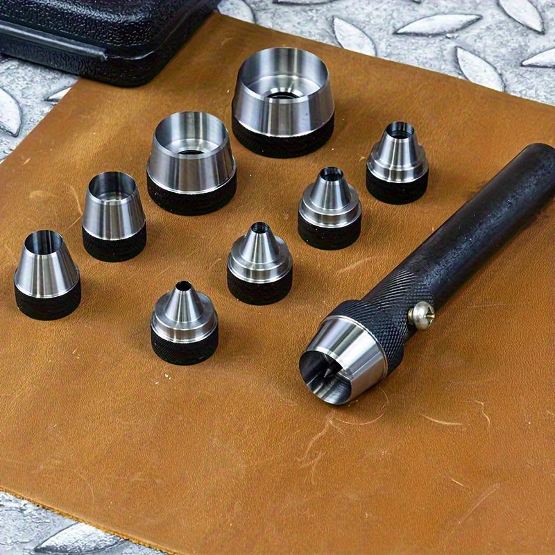 Conjunto de 10 Furadores Ocos  - Leatherwork Punch avaliação e preço