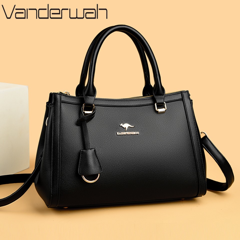 Bolsa Transversal de Ombro em  - Leather Work Handbag avaliação e preço