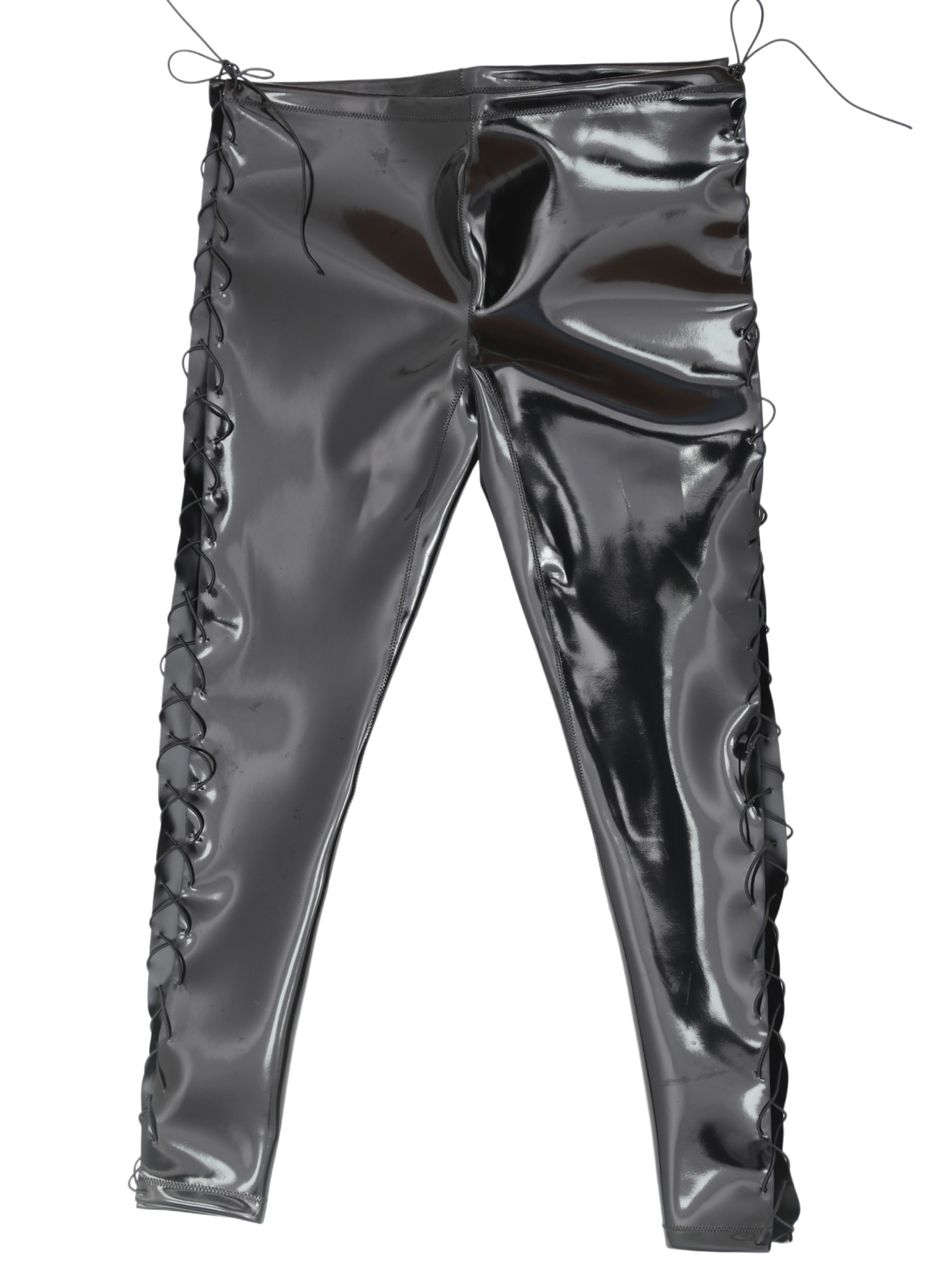 Sexy masculino à prova dwaterp - Leather Work Pants avaliação e preço