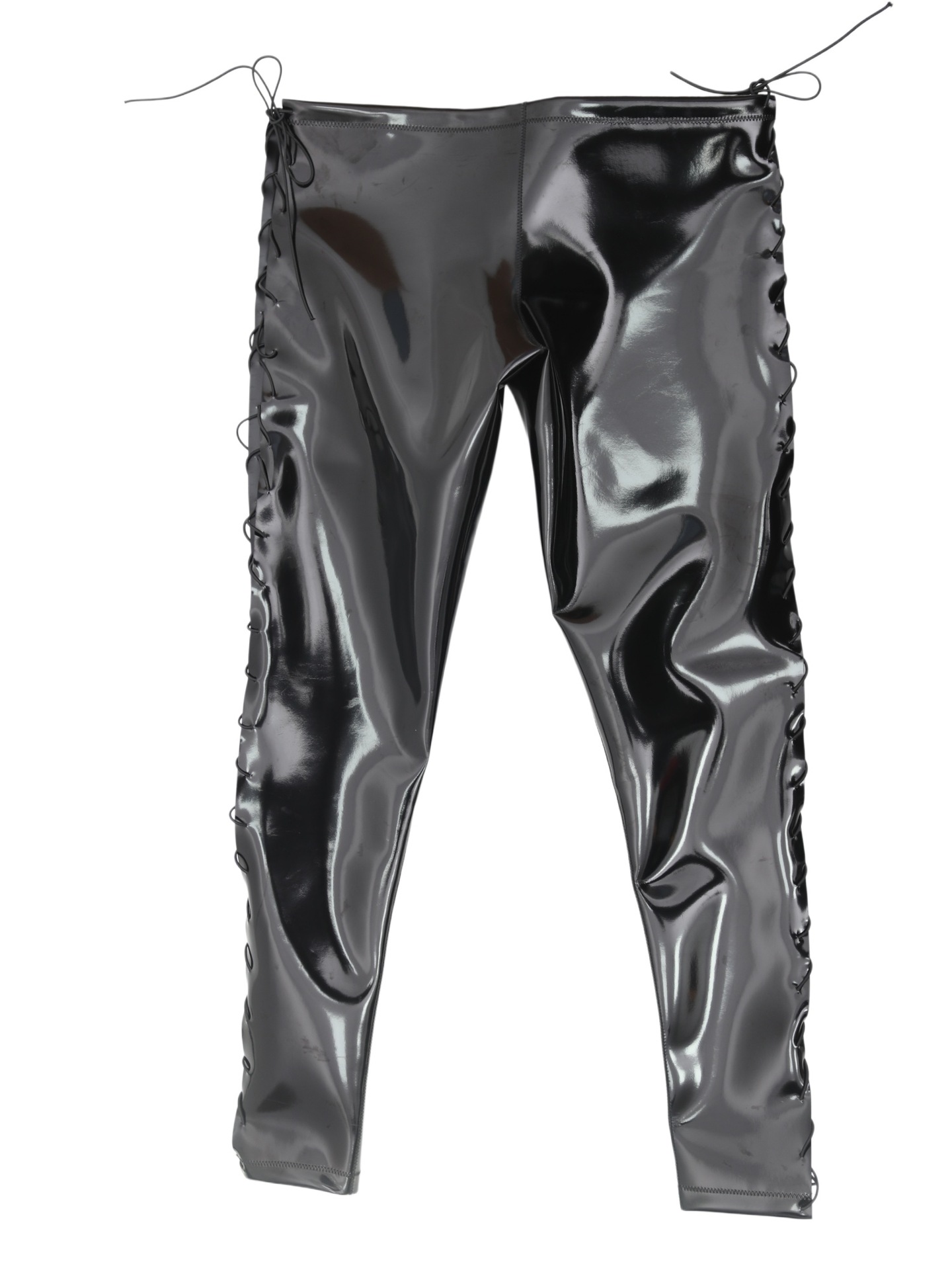 Sexy masculino à prova dwaterp - Leather Work Pants avaliação e preço