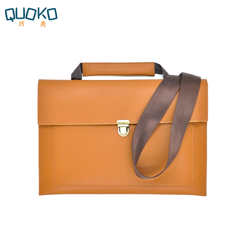 Bolsa de couro pu feminina par - Leather Work Laptop Bag avaliação e preço