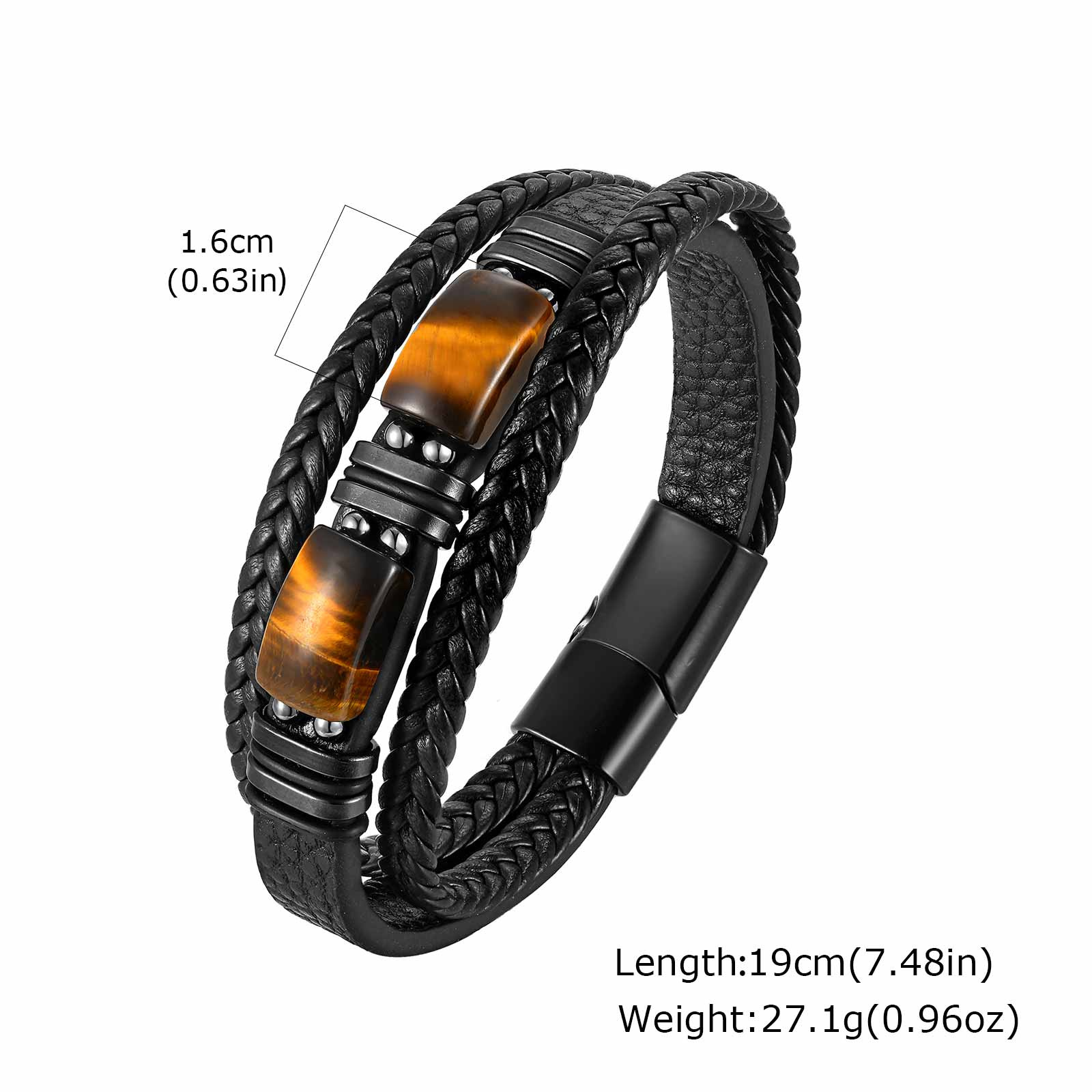 Pulseira de Couro Trançado Mas - Leatherwork Jewelry avaliação e preço