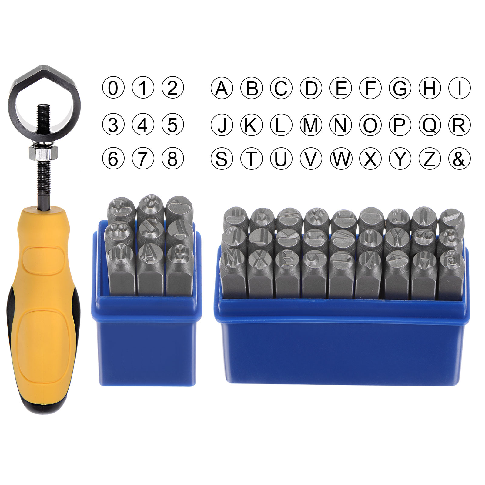 Kit de Estampagem de Metal 6mm - Leatherwork Punch avaliação e preço