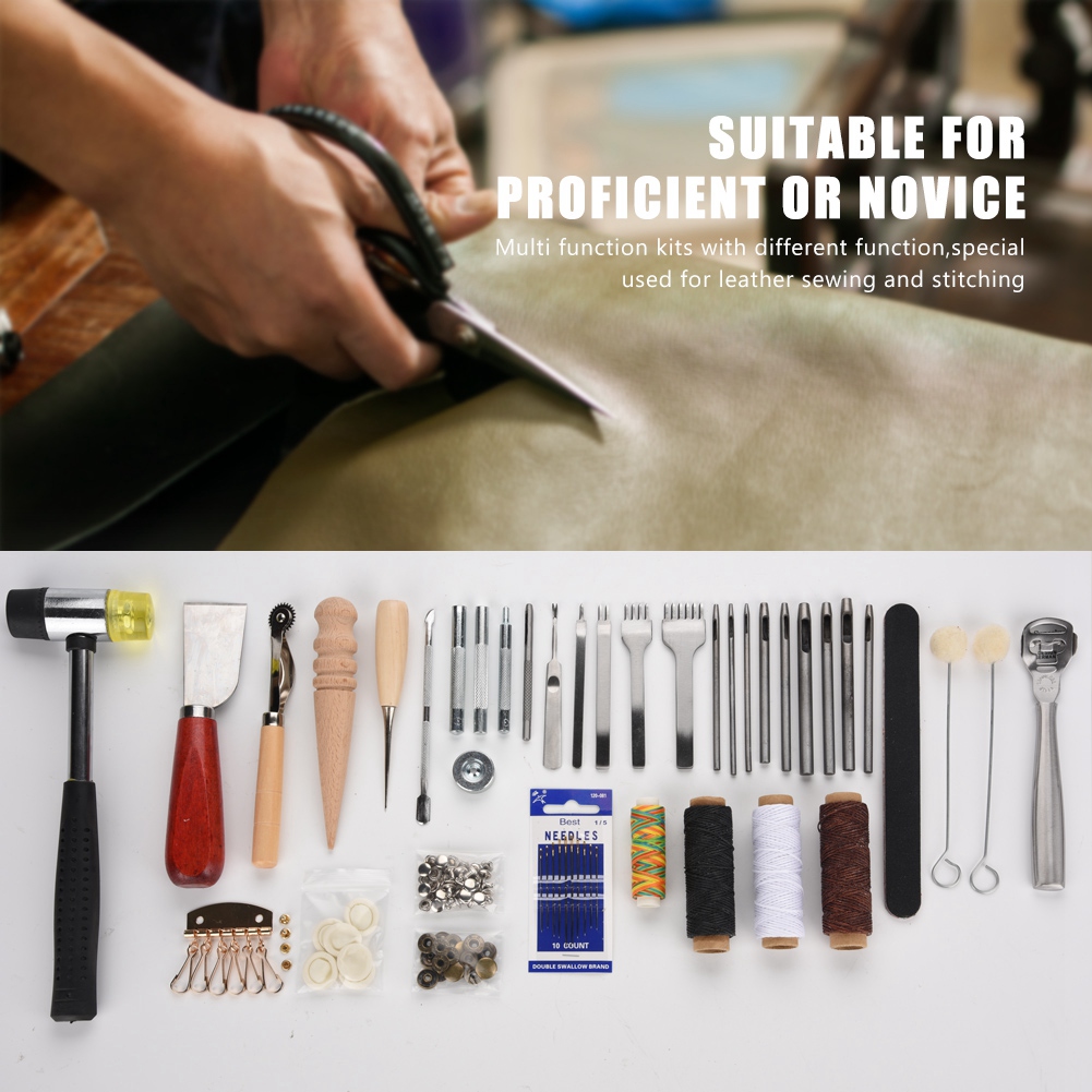 Conjunto de 42 peças de ferram - Groover Stitching Tool avaliação e preço