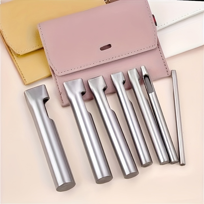 Kit com 5 Furadores de Couro R - Leatherwork Punch avaliação e preço