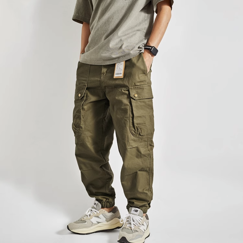 Macacão com vários bolsos masc - Leather Work Pants avaliação e preço