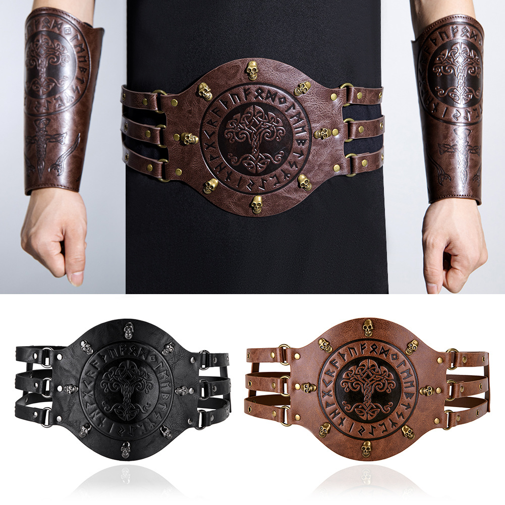 Cinto largo medieval, traje de - Leather Work Pants avaliação e preço