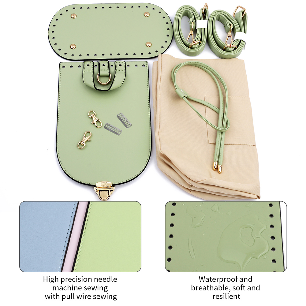 Diy saco inferior flip conjunt - Leatherwork Hardware avaliação e preço