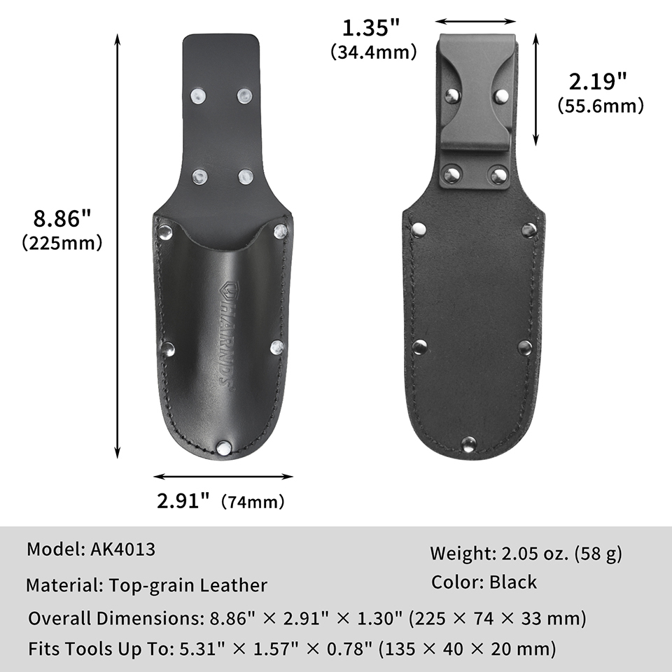 Bolsa de Ferramentas Pequena e - Leatherwork Knife Sheath avaliação e preço