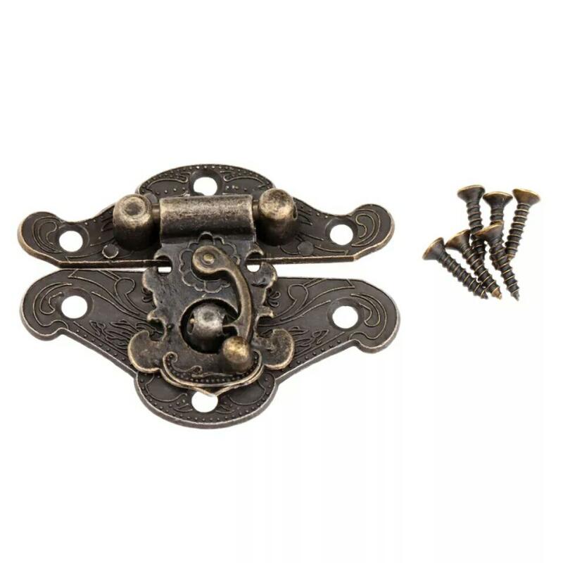 5/10 pçs vintage metal ferrage - Leatherwork Hardware avaliação e preço