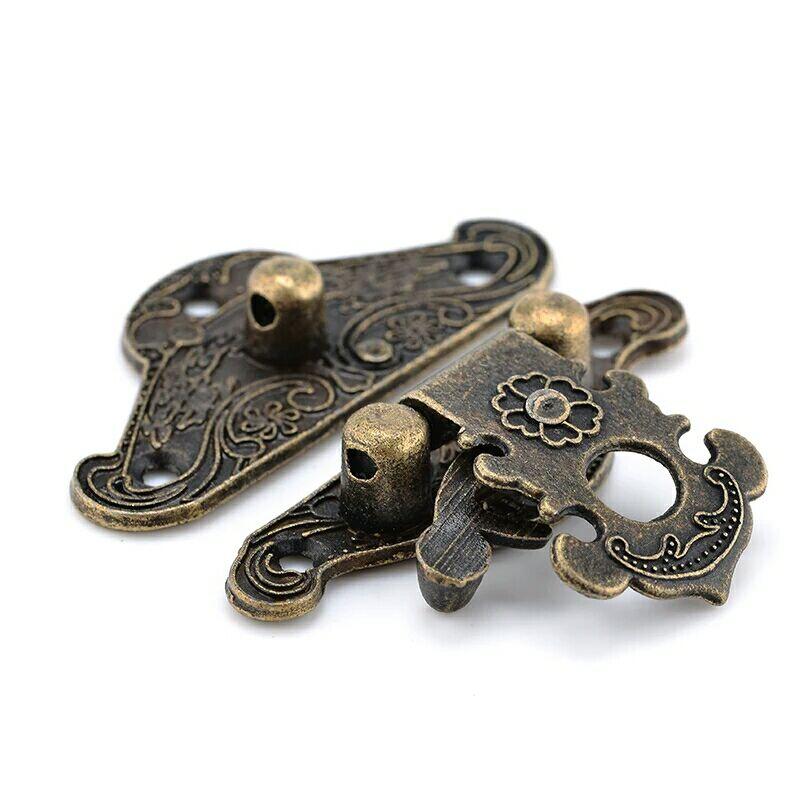 5/10 pçs vintage metal ferrage - Leatherwork Hardware avaliação e preço