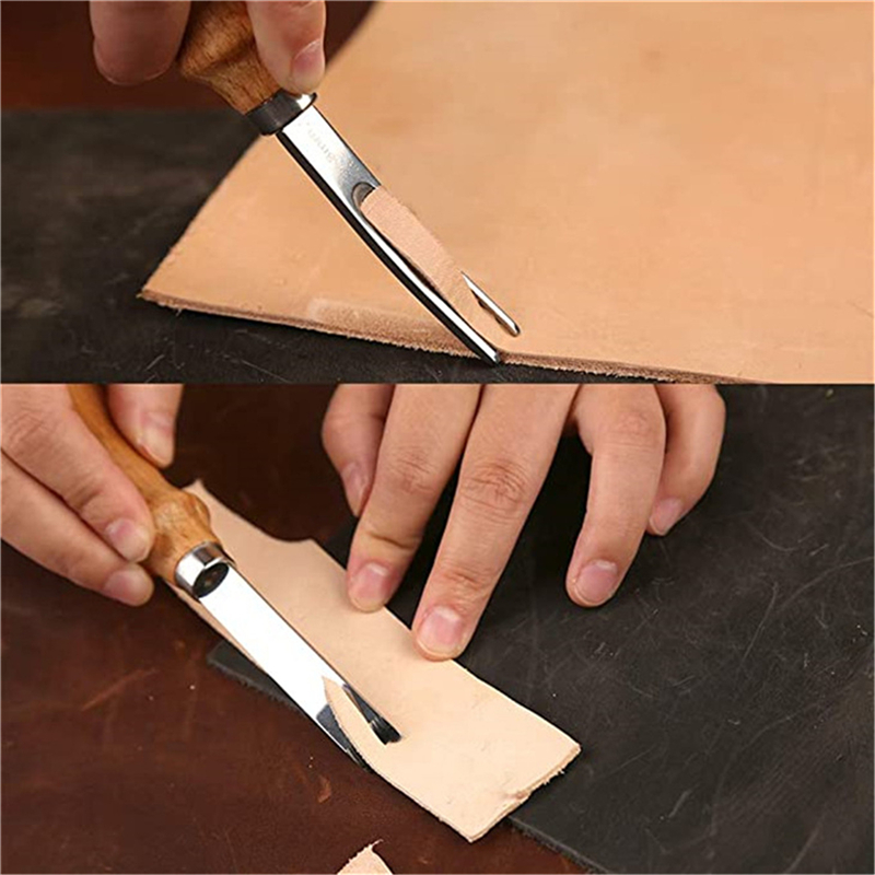 Prático couro artesanato borda - Leatherwork Projects avaliação e preço