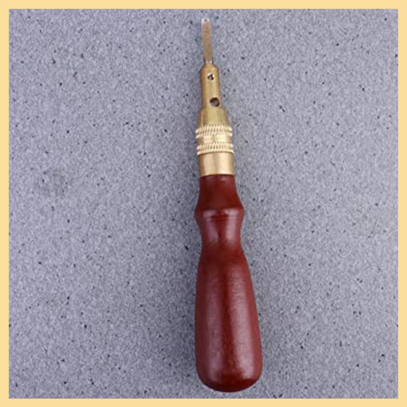 7 pçs chanfrador de couro cost - Groover Stitching Tool avaliação e preço