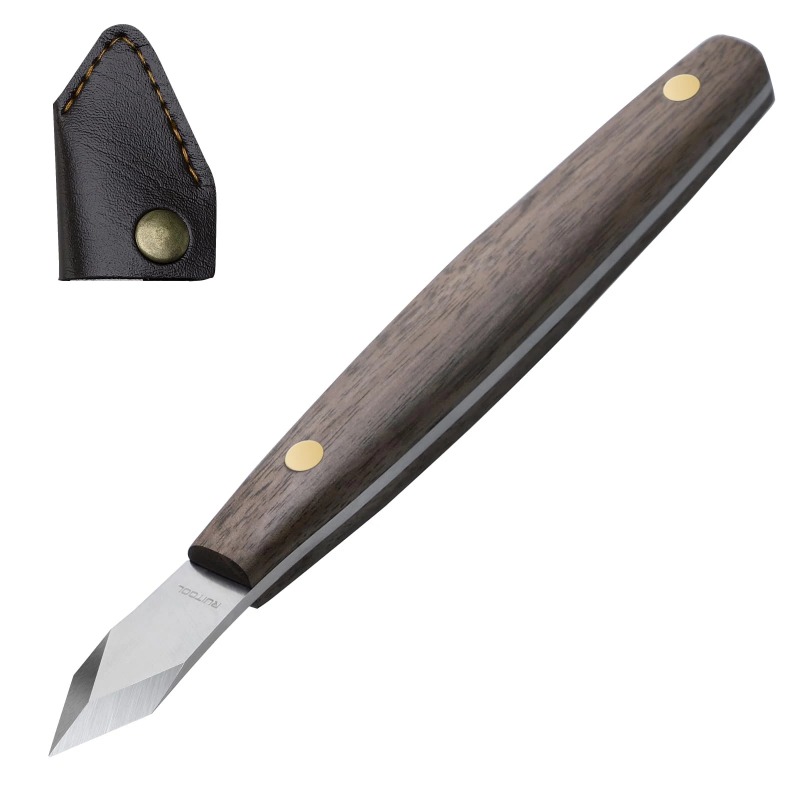 Faca de escultura artesanal, m - Leatherwork Knife Sheath avaliação e preço