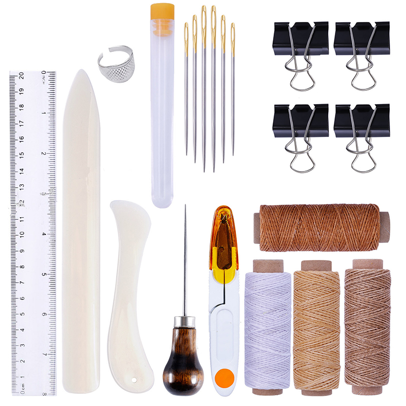25 Pçs/set Kit de Costura Arte - Groover Stitching Tool avaliação e preço