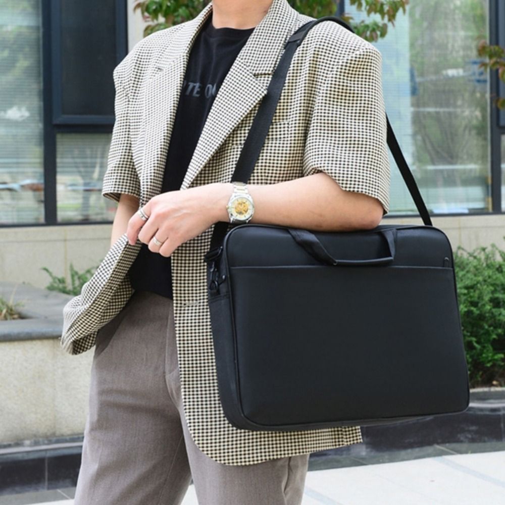 Bolsa para laptop de 15,6 17 p - Leather Work Laptop Bag avaliação e preço