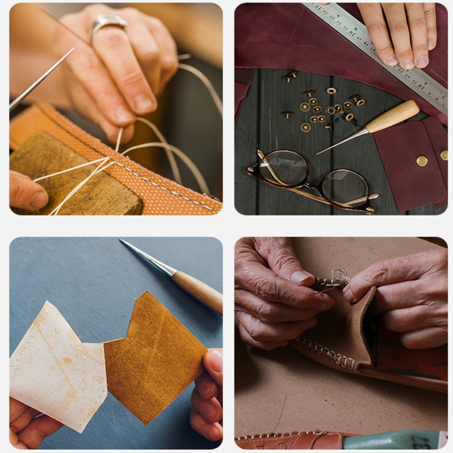 2 Peças Ferramenta de Costura  - Leatherwork Punch avaliação e preço
