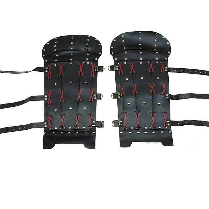 Steampunk Medieval Samurai Arc - Leather Work Pants avaliação e preço