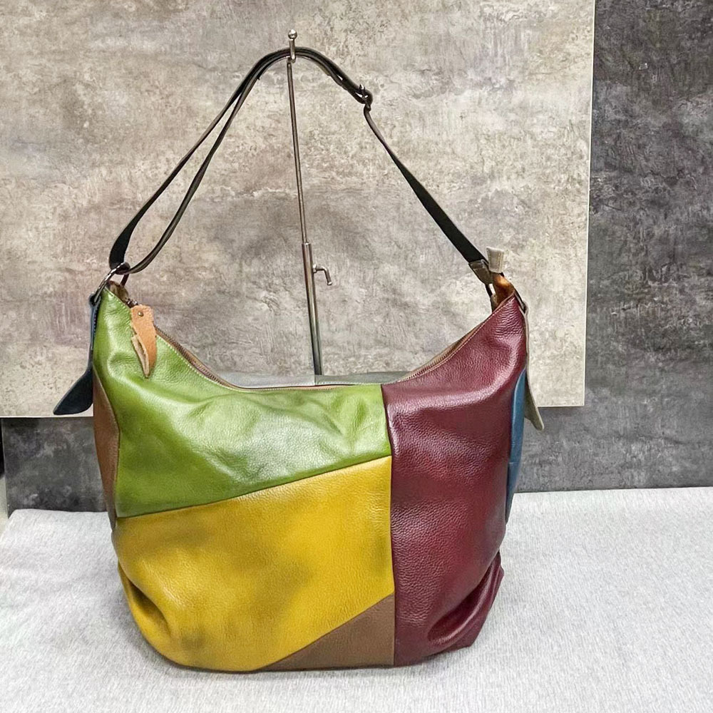 Bolsa de ombro de couro genuín - Leather Work Laptop Bag avaliação e preço